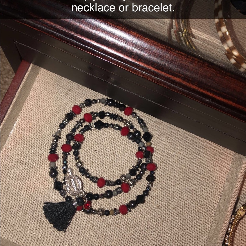 Necklace OR wrap bracelet